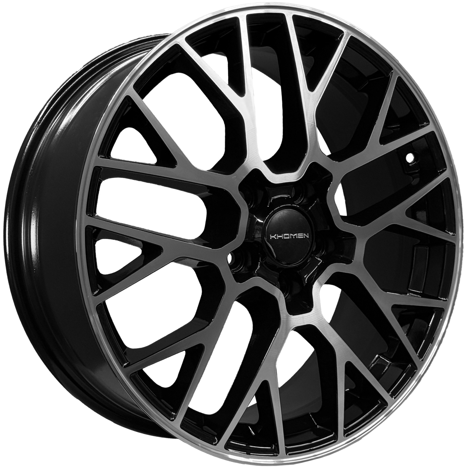 7x18/5x112 ET43 D57,1 KHW1818 (Kodiaq/Tiguan/Audi Q3) Black-FP