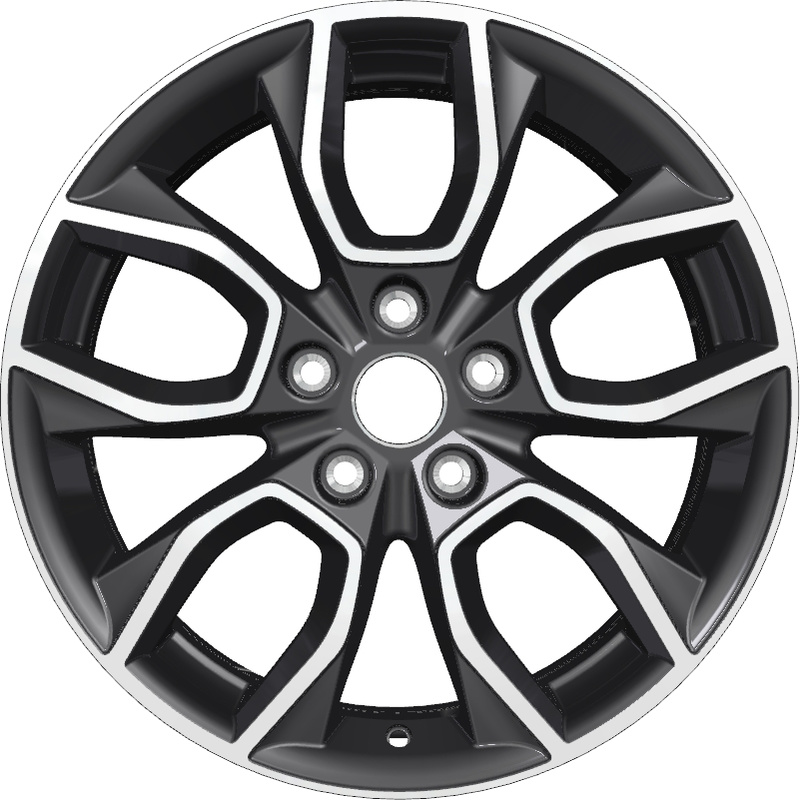 7x17/5x114,3 ET40 D66,1 KHW1713 (Qashqai) Black-FP