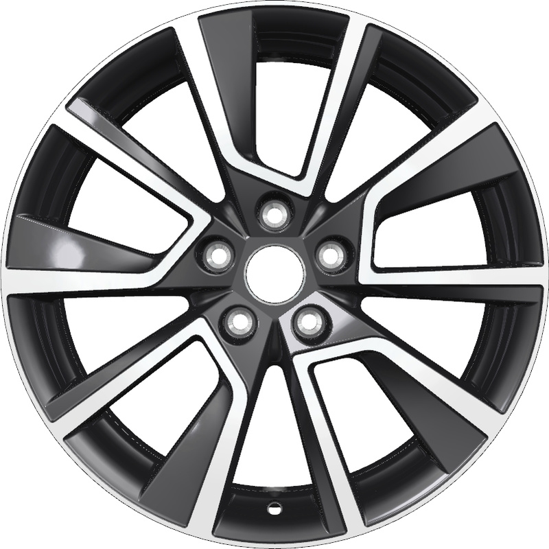 7x18/5x112 ET43 D57,1 KHW1802 (Kodiaq/Tiguan) Black-FP