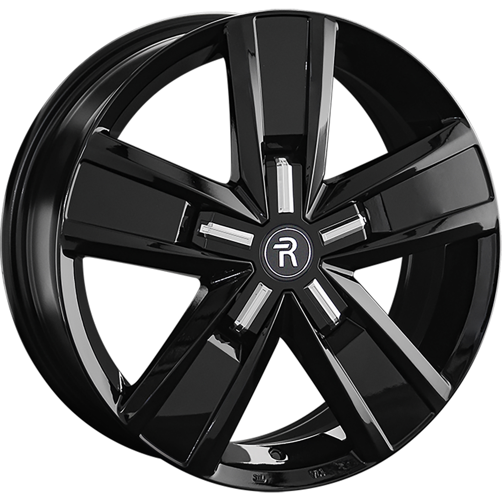 7x17/5x120 ET55 D65,1 VV326 BK (конус)